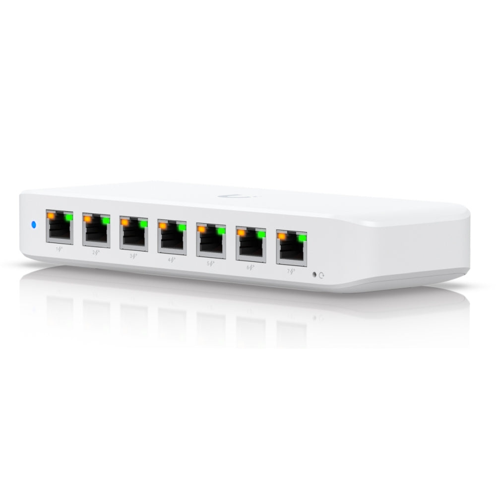 Ubiquiti USW-ULTRA 8-Port Ultra Layer 2 GbE PoE Switch, White