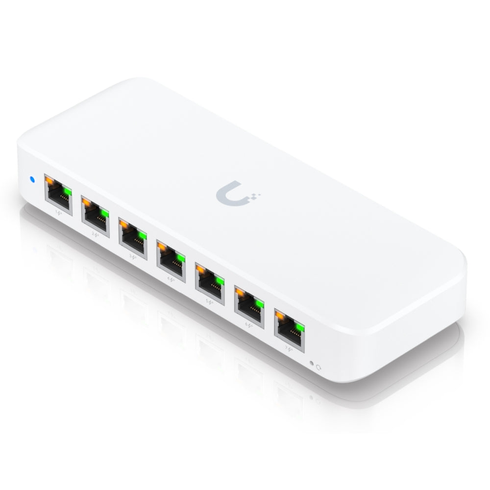 Ubiquiti USW-ULTRA 8-Port Ultra Layer 2 GbE PoE Switch, White