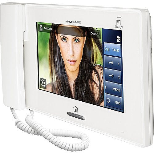Aiphone JPS-4AEDV JP Series 7" Touchscreen Surface Video Intercom Set, 3-Piece