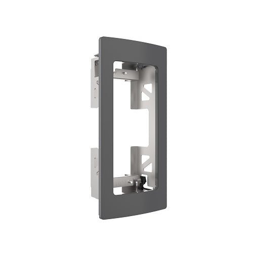 AXIS TA8201 Recessed Mount for A8207-VE Network Video Door Station, Metallic Dark Gray
