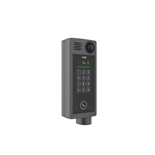 AXIS A8207-VE Mk II 6MP IP Network Video Door Station with Integrated RFID Reader and Keyboard