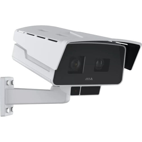 AXIS P1518-LE 8MP Box IP Camera with IR, Wide-Angle Sensor and Close-up View Sensor, 5.85mm Lens