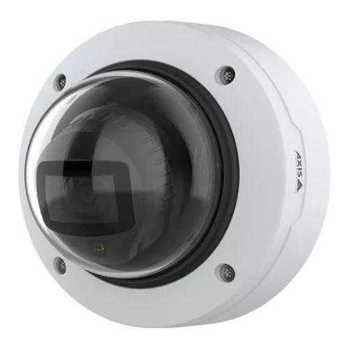 AXIS 03154-001 8MP Dome IR Camera with AI Analytics, 4.4-14.6mm Varifocal Lens