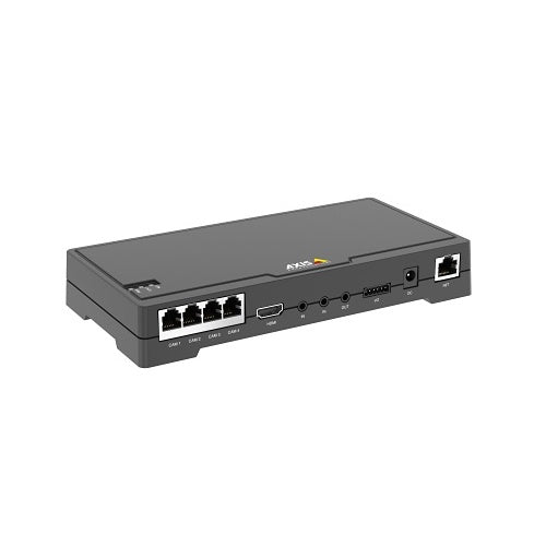 AXIS FA54 High Performance Multi-View Surveillance Main Unit with Forensic WDR, Black