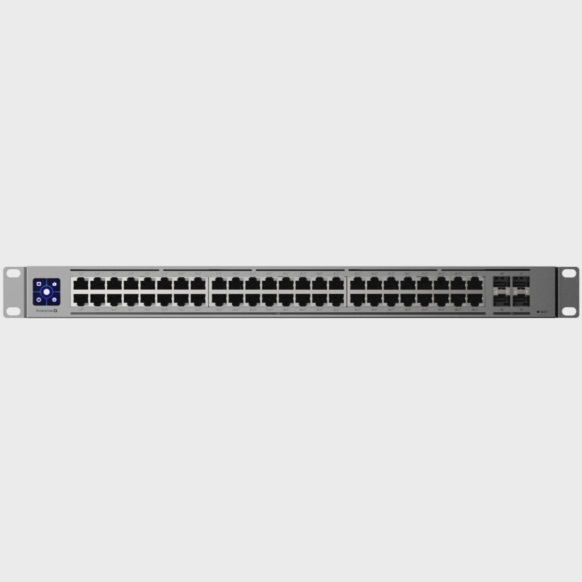 Ubiquiti USW-ENTERPRISE-48-POE 48-Port 2.5 Gbps PoE+ Layer 3 Managed Network Switch