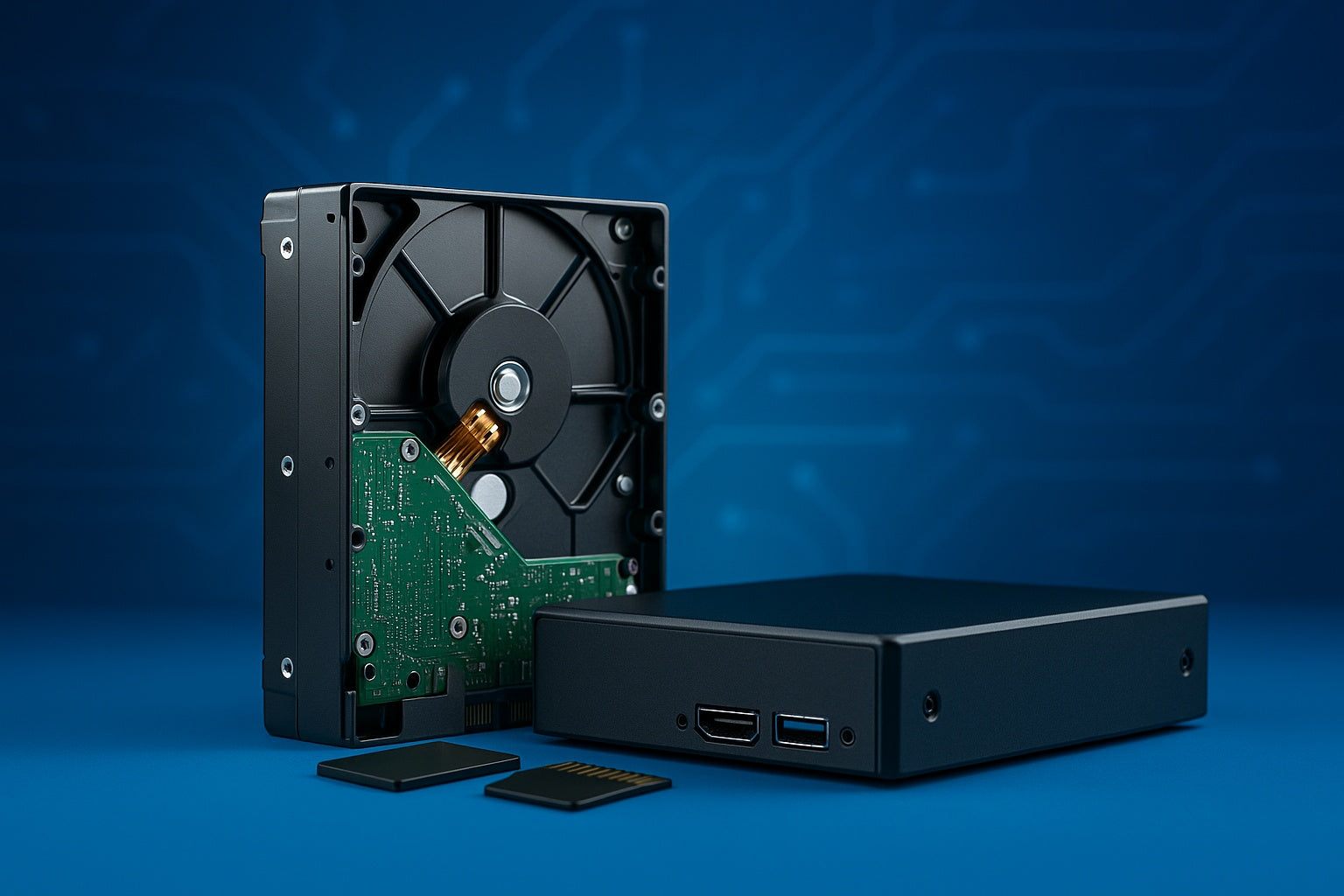 Hard Drives & SD Cards