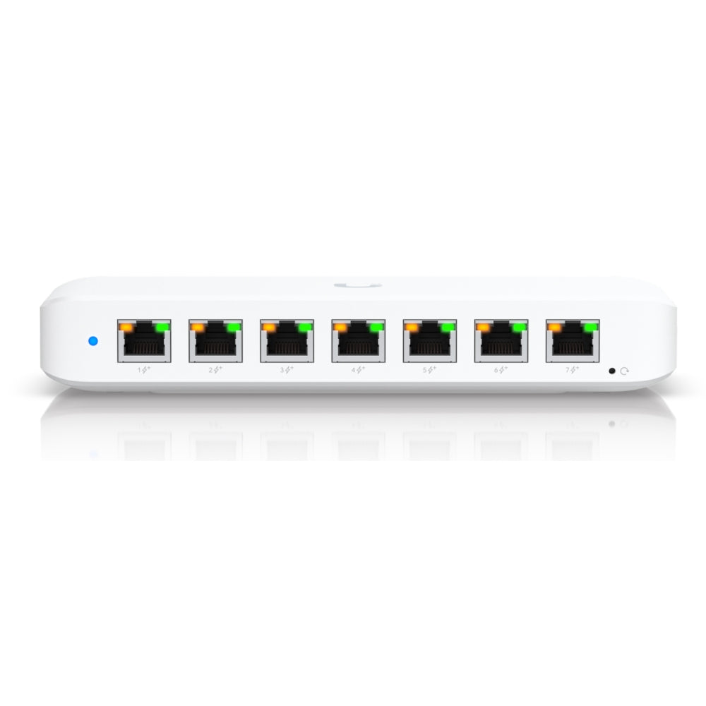 Ubiquiti USW-ULTRA 8-Port Ultra Layer 2 GbE PoE Switch, White