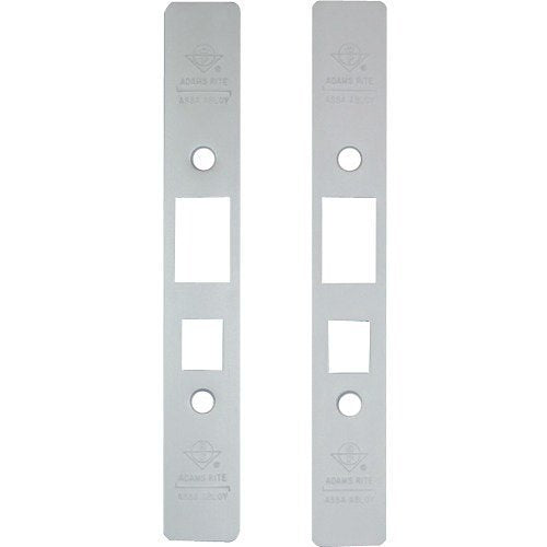 Adams Rite 4300-30-1RP 4300 Steel Hawk Electrified Deadlatch RITE Pack Kit, 1-1/8" Backset for Surface Mount Strike, Includes (4) Faceplates, Clear and Dark Bronze Anodized