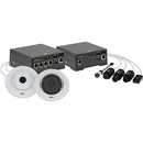 AXIS F44 Series 1080p/720p HDTV WDR Dual Audio Input Main Unit, Black