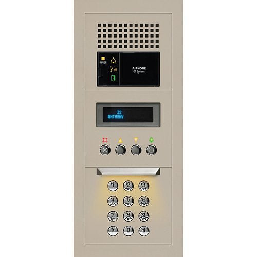 Aiphone GTA-DESB 10-Key Audio Entrance Panel Kit with GT-DB and GT-NSB