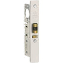 Adams Rite 4510-35-101-628 4510 Standard Duty Deadlatch, Flat Faceplate, 1-1/8" Backset, LH or RHR Handling for Flat 4-5/8" Mortised Strike, Clear Anodized