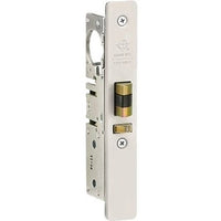 Adams Rite 4510-35-101-628 4510 Standard Duty Deadlatch, Flat Faceplate, 1-1/8" Backset, LH or RHR Handling for Flat 4-5/8" Mortised Strike, Clear Anodized