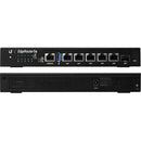 Ubiquiti ER-6P Fanless Router with Four-Core, 1 GHz MIPS64 Processor, 5-Port Gigabit RJ45 and 1-Port SFP