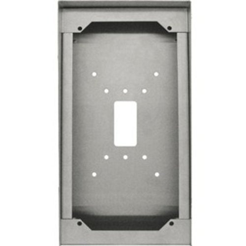 Aiphone SBX-IDVFRA Stainless-Steel Surface Mount Box