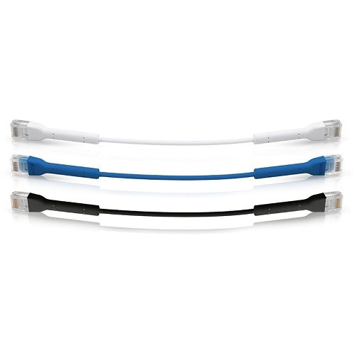 Ubiquiti U-Cable-Patch-RJ45 UniFi Ultra-Thin OD 3mm Ethernet Patch Cable, 0.1m, White