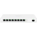 Ubiquiti UISP-S 8-Port UISP Switch, Layer 2, Gigabit PoE, White