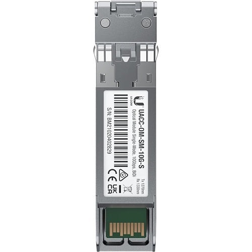 Ubiquiti UACC-OM-SM-10G-S-20 10 Gbps Bidirectional Single-Mode Optical Module, 20-Pack