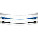 Ubiquiti U-Cable-Patch-RJ45-BL UniFi Ultra-Thin OD 3mm Ethernet Patch Cable, 0.1m, Blue