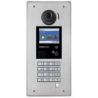 Aiphone GT-DMB-N Stainless-Steel 3-in-1 Video Entrance Station with NFC Reader