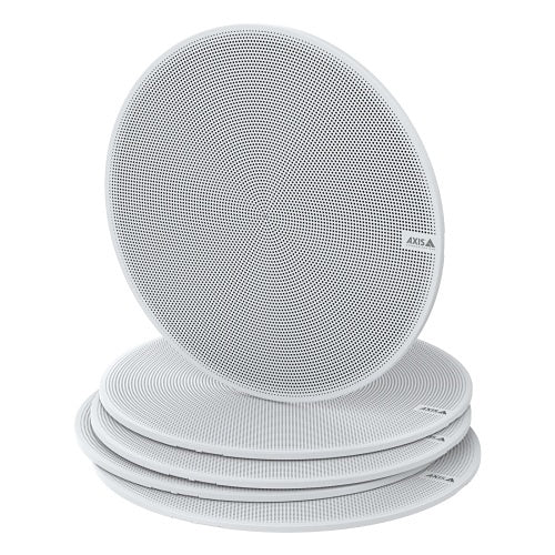 AXIS 02560-001 Front Mesh Cover for C1211-E/C1511 Ceiling Speaker, 5-Piece