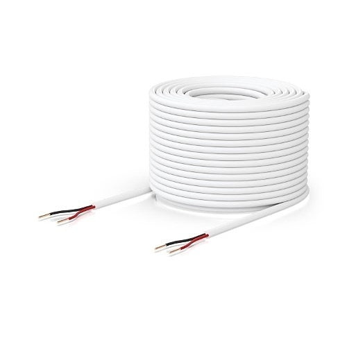 Ubiquiti UACC-CABLE-DOORLOCKRELAY-1P 1-Pair UniFi Access Relay Cable, 500', White