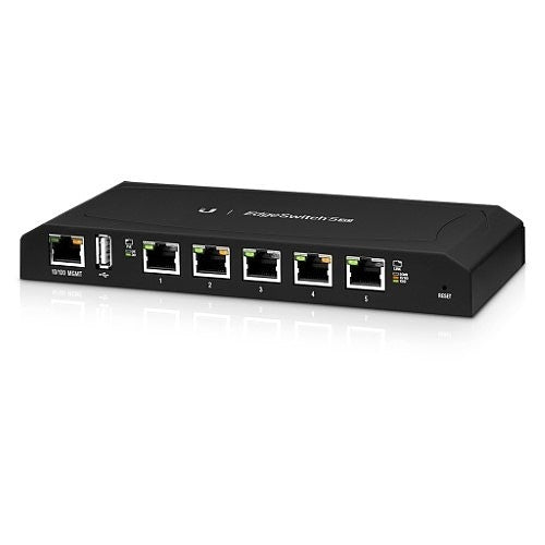Ubiquiti ES-5XP Compact Powerful Switch with 5-Port Gigabit PoE and EdgeSwitch XP Interface