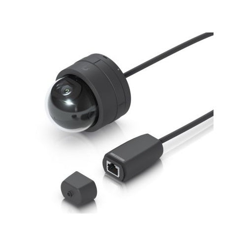 Ubiquiti UVC-G5-DOME-ULTRA-B Ultra-Compact and Tamper-Resistant 2K HD PoE Camera with Night Vision Designed for Low-Profile Indoor Security