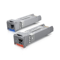 Ubiquiti UACC-OM-SM-10G-S-2 10 Gbps Bidirectional Single-Mode Optical Module, Up to 10km, 2-Pack