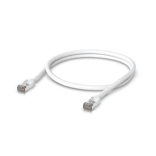 Ubiquiti UACC-CABLE-OUTDOOR-PATCH-1M-W Outdoor Patch Shielded Cable, 1m, White