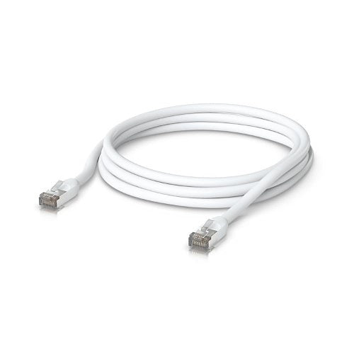 Ubiquiti UACC-CABLE-OUTDOOR-PATCH-3M-W Outdoor Patch  Shielded Cable, 3m, White