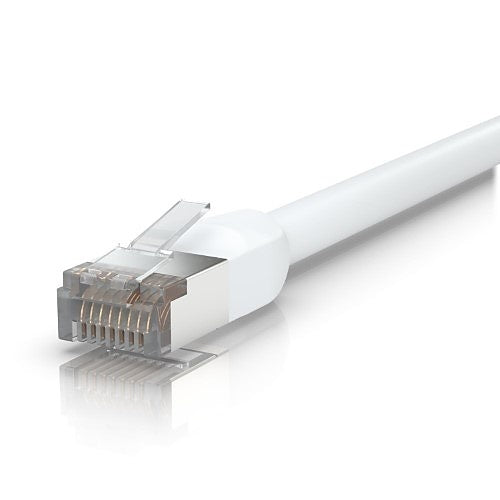 Ubiquiti UACC-CABLE-OUTDOOR-PATCH-8M-W Outdoor Patch Shielded Cable, 8m, White