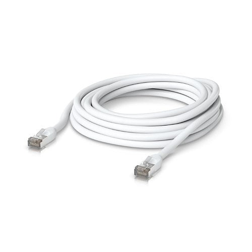 Ubiquiti UACC-CABLE-OUTDOOR-PATCH-8M-W Outdoor Patch Shielded Cable, 8m, White