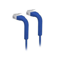 Ubiquiti U-Cable-Patch-0.3M-RJ45-BL UniFi Ultra-Thin OD 3mm Ethernet Patch Cable, 0.3m, Blue