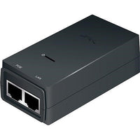 Ubiquiti POE-24-12W-G 24V PoE Adapter, Mid-Power, Black