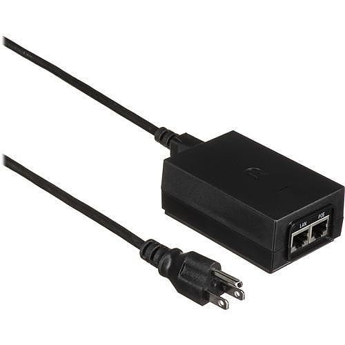 Ubiquiti POE-24-24W-G 24V PoE Adapter, Hi-Power, Black