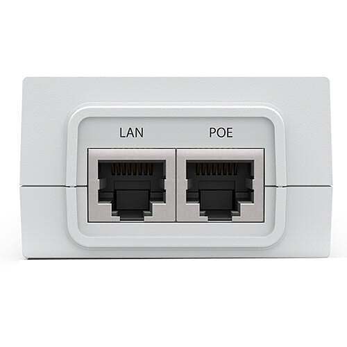 Ubiquiti POE-24-30W-G-WH PoE Injector, 24V DC, 30W, Gbit, White