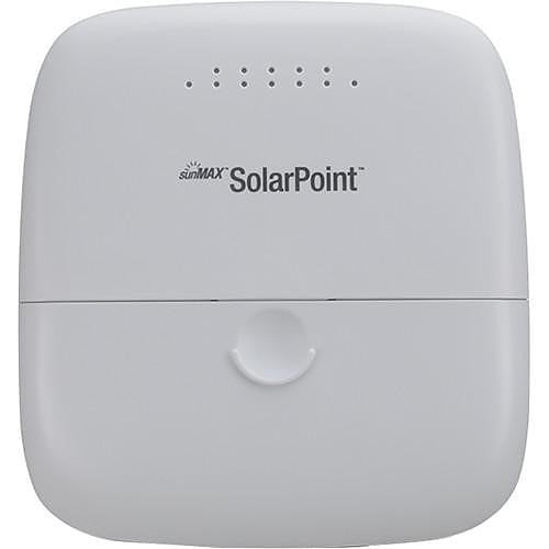Ubiquiti SM-SP-40 sunMAX Remotely Managed MPPT 24V 7A SolarPoint Site Charging Appliance, White