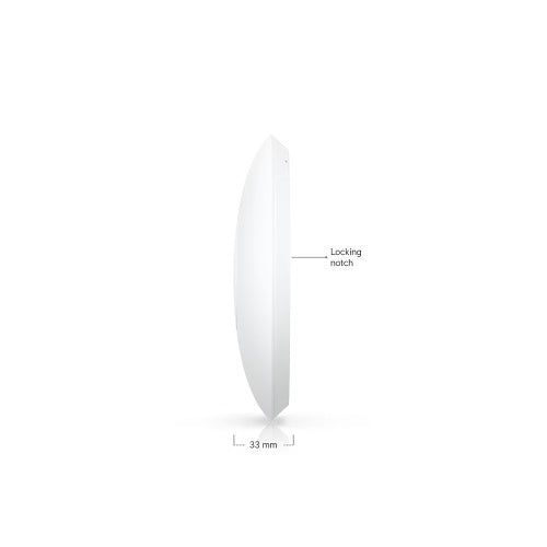 Ubiquiti U7 LITE Compact WiFi 7 Access Point, Ceiling-Mounted