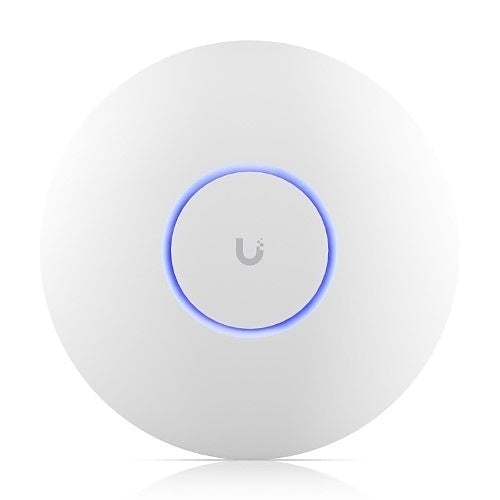 Ubiquiti U7-Pro-US Ceiling-Mounted WiFi 7 AP with 6-Spatial Streams and 6 GHz Support, White