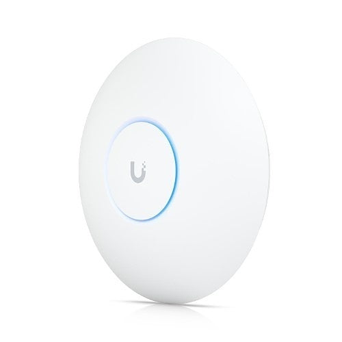 Ubiquiti U7-Pro-US Ceiling-Mounted WiFi 7 AP with 6-Spatial Streams and 6 GHz Support, White