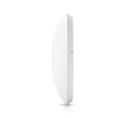 Ubiquiti U7-Pro-US Ceiling-Mounted WiFi 7 AP with 6-Spatial Streams and 6 GHz Support, White