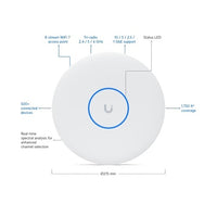 Ubiquiti U7-PRO-XGS  8-Stream WiFi 7 Access Point, Ceiling-Mounted, White