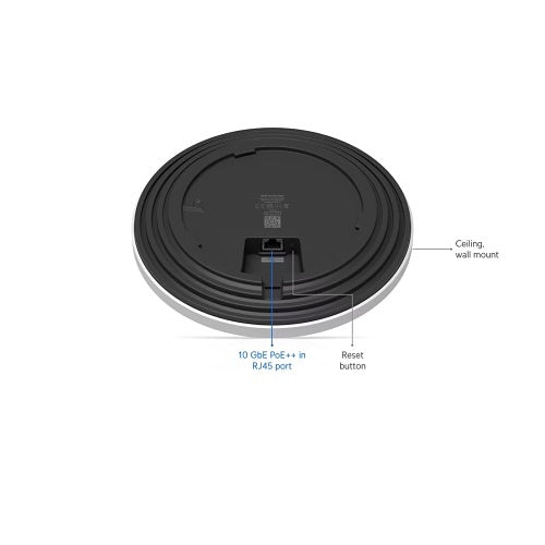 Ubiquiti U7-PRO-XGS  8-Stream WiFi 7 Access Point, Ceiling-Mounted, White