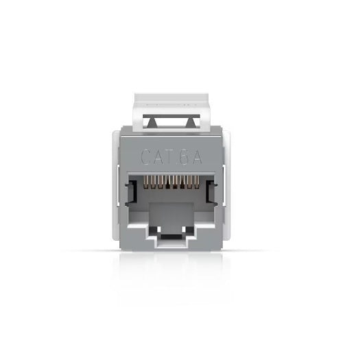 Ubiquiti UACC-KEYSTONE-COUPLER-C6A CAT6a Keystone Coupler, 12-Piece, Stainless Steel