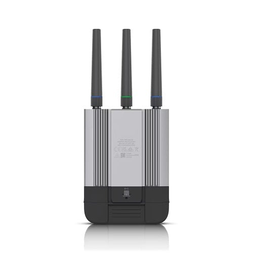 Ubiquiti UMR-INDUSTRIAL Rugged LTE Cat 4 Mobile Router with PoE, GPS, VPN, IP66, WiFi 4, Multi-Mount for IoT & Outdoor Deployments