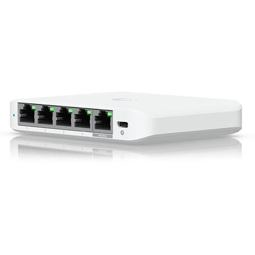 Ubiquiti USW-FLEX-2.5G-5 5-Port Flex Mini 2.5G Managed Network Switch