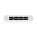 Ubiquiti USW-LITE-16-POE 16-Port Lite 8 PoE Layer 2 Switch, White