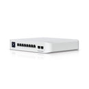 Ubiquiti USW-PRO-8-POE 8-Port Pro 8 PoE Layer 3 Switch with PoE+ and PoE++ Output, White