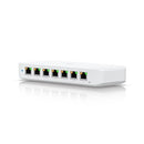Ubiquiti USW-ULTRA-60W 8-Port Ultra Layer 2 GbE PoE Switch, 52W PoE Availability, White