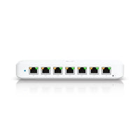 Ubiquiti USW-ULTRA-60W 8-Port Ultra Layer 2 GbE PoE Switch, 52W PoE Availability, White